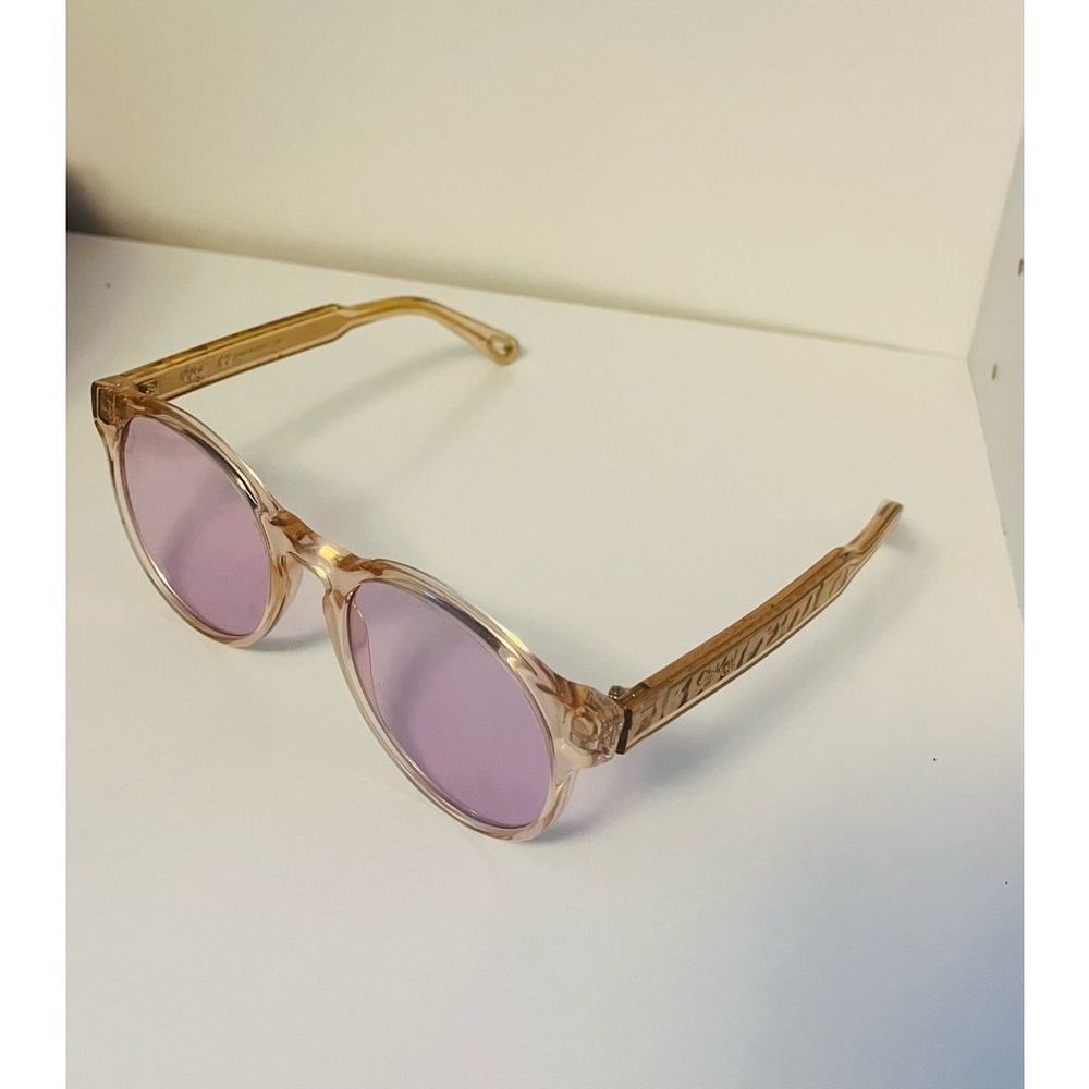 Chloé WILLOW CE753S Round Light Pink Ladies Sunglasses - Picture 2 of 6